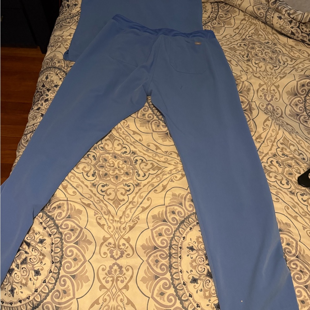 Women’s Blue Scrub Pants - Unbranded